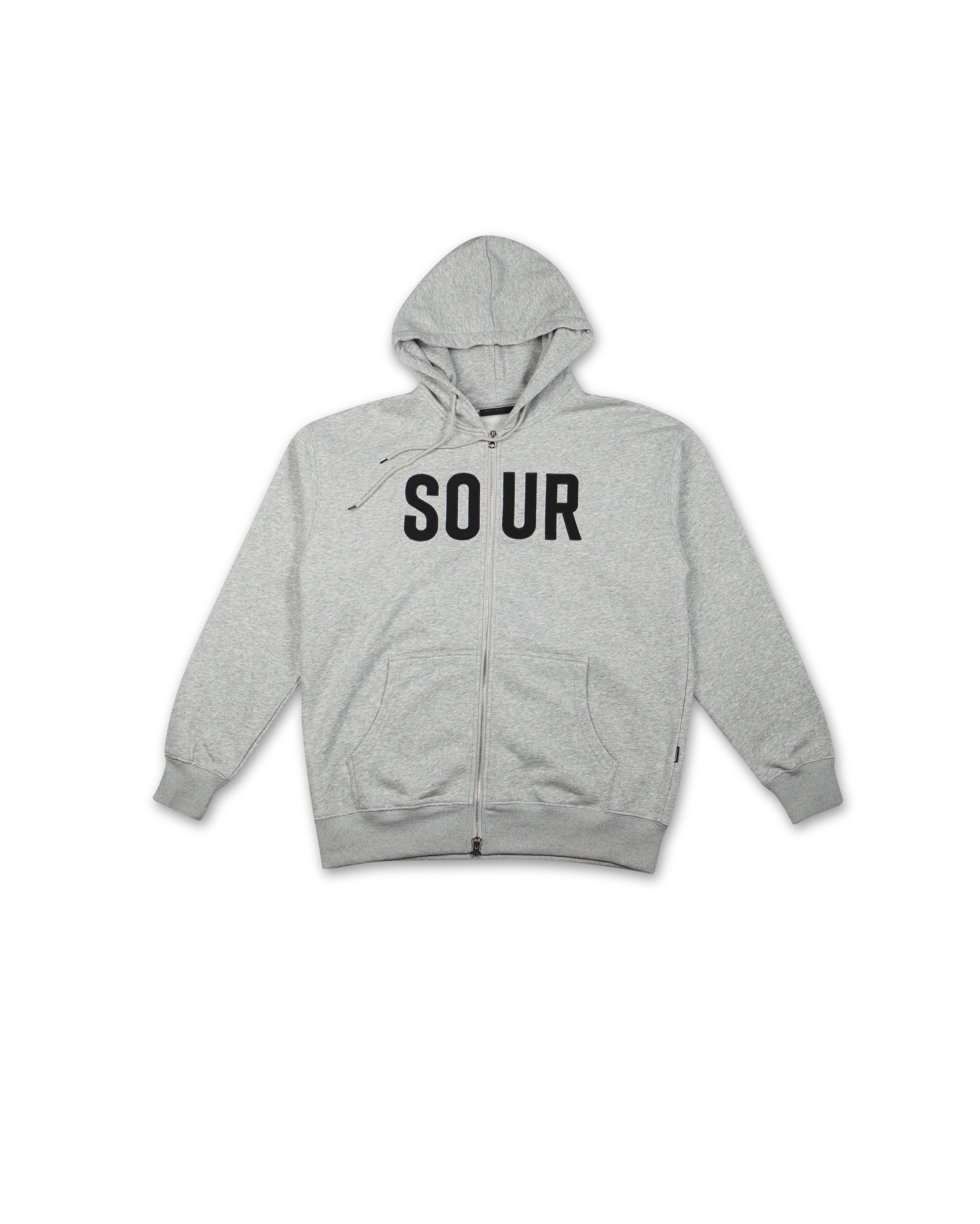 Sour Army Zip Hood – Grey – Sour Solution
